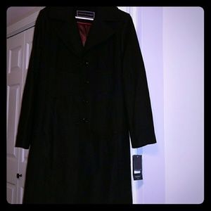 Tommy Hilfiger womens XL trench black